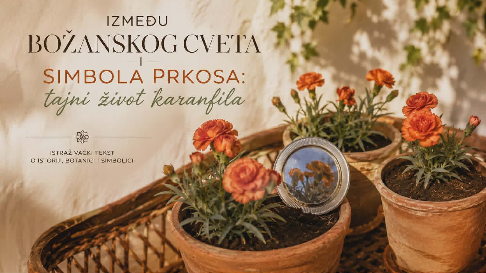 Karanfili na naslovnoj