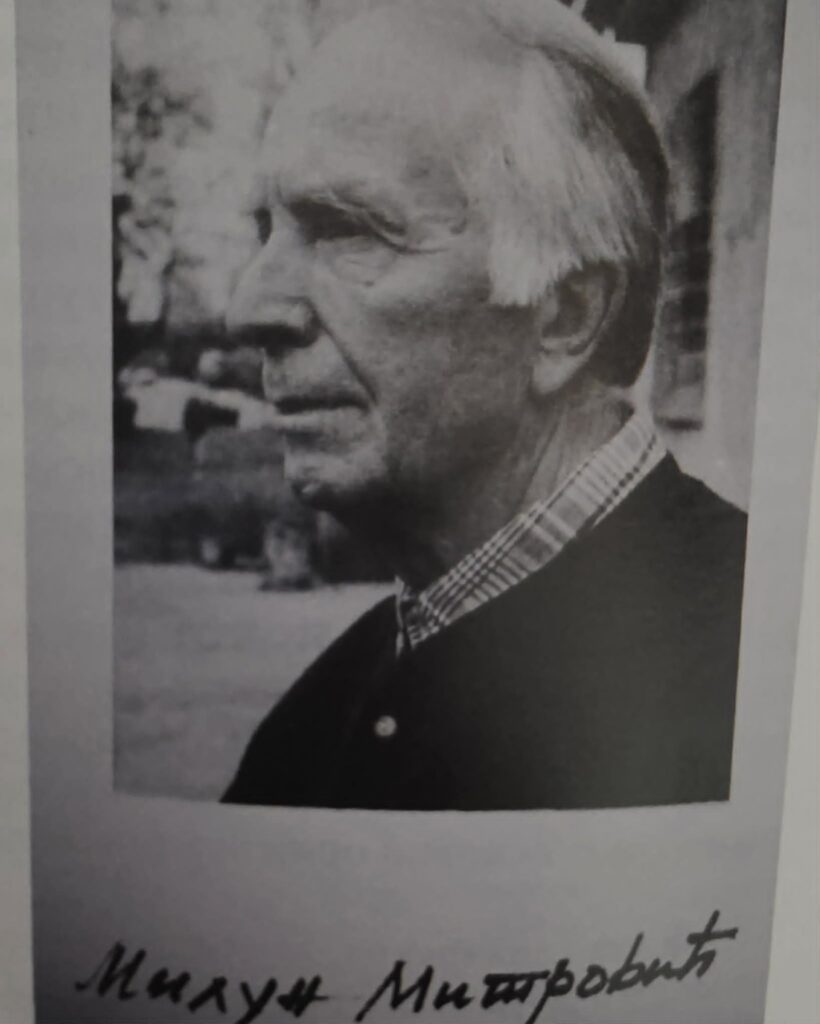 Portret Miluna Mitrovića